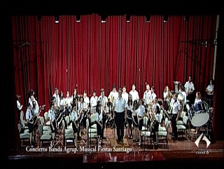Concierto de la Banda de Música Fiestas de Santiago 1